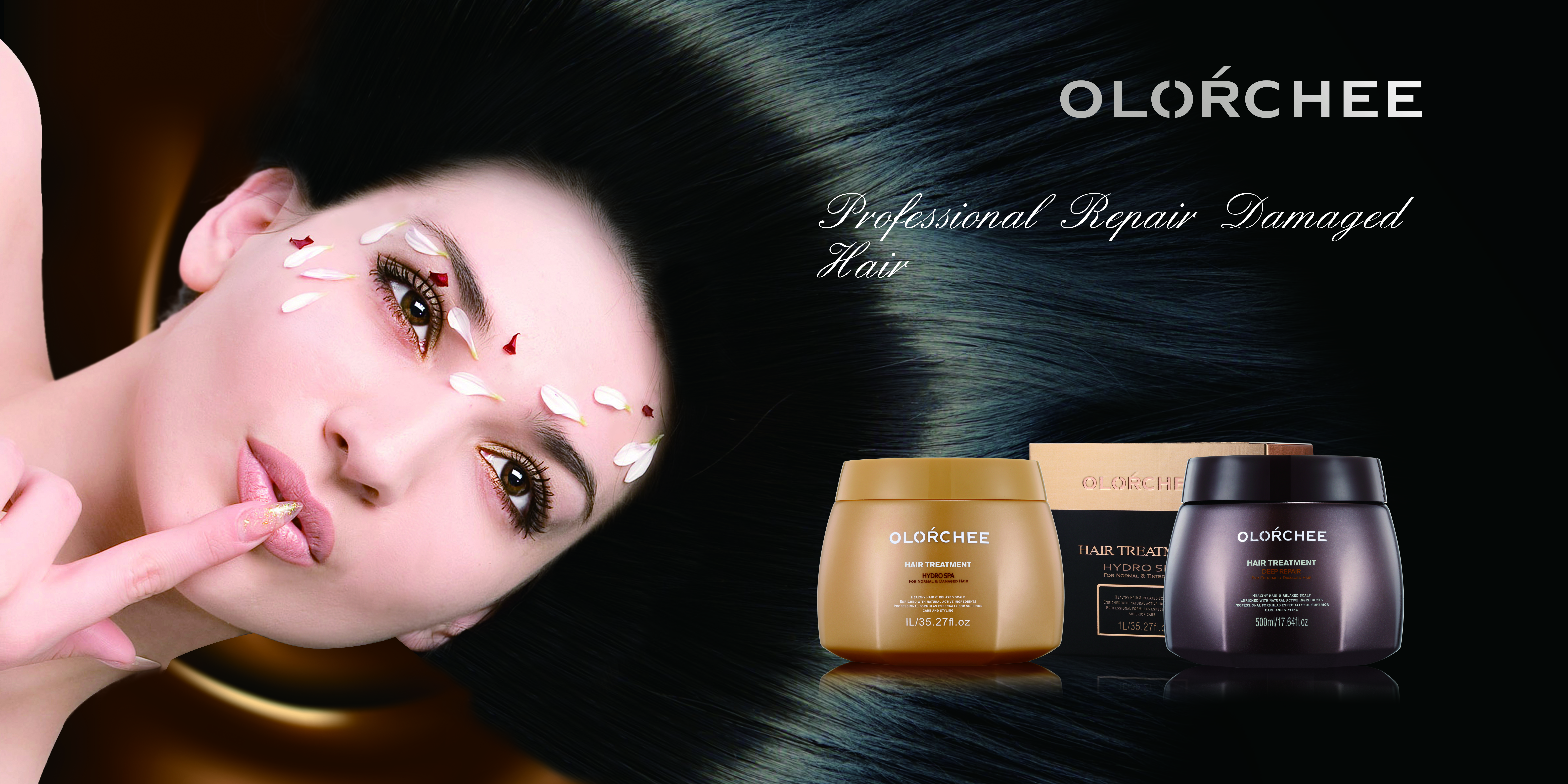 OLOŔCHEE Professional Hair Treatment Глубокое восстановление поврежденных волос