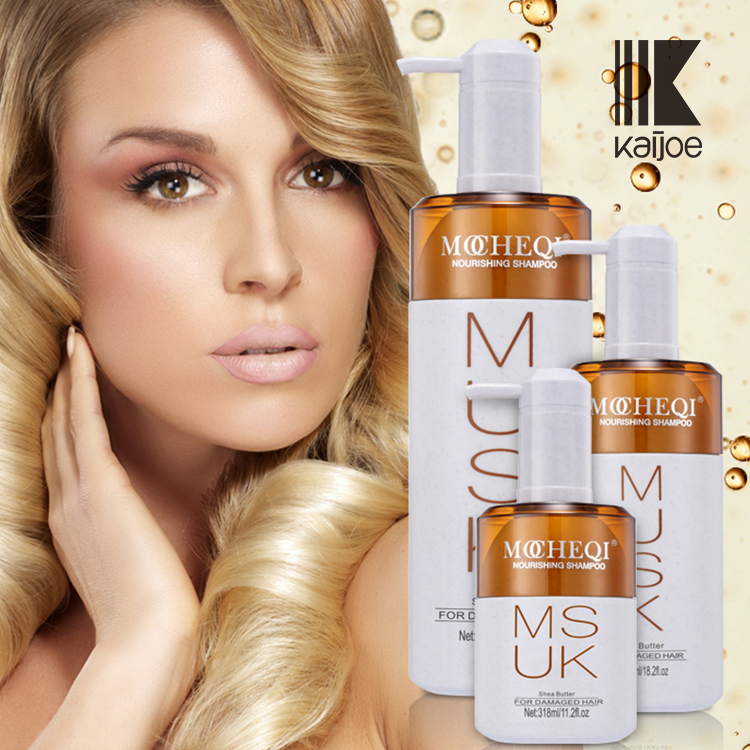 MOCHEQI Private Label Органическое аргановое масло без сульфатов Увлажняющий шампунь Питательный восстанавливающий против вьющихся волос для сухих поврежденных волос 