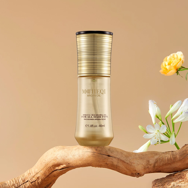 MOCHEQI Private Label Salon Аргановое масло Уход за волосами Питательное восстанавливающее увлажняющее масло против вьющихся волос для сухих и всех типов волос