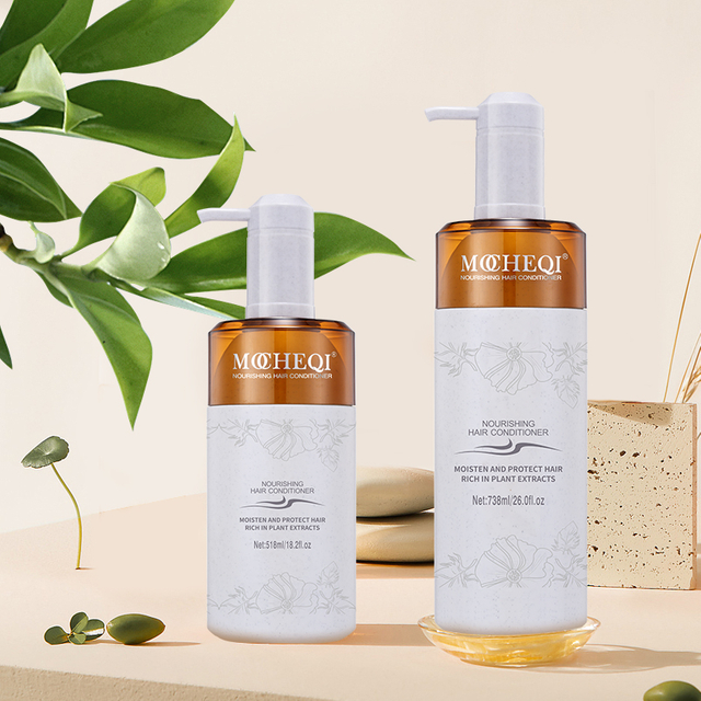 MOCHEQI Private Label Натуральный Органический Питательный Увлажняющий Разглаживающий Шампунь и Кондиционер для Ухода за Волосами Набор Для Салонного Использования
