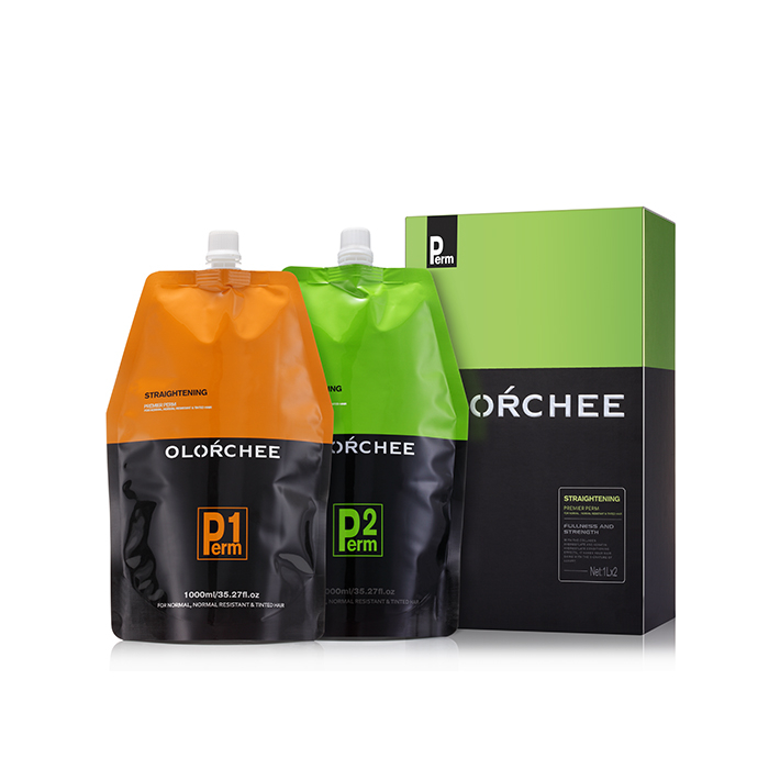 OLOŔCHEE Keratin Premier Выпрямляющий крем для длинных волос