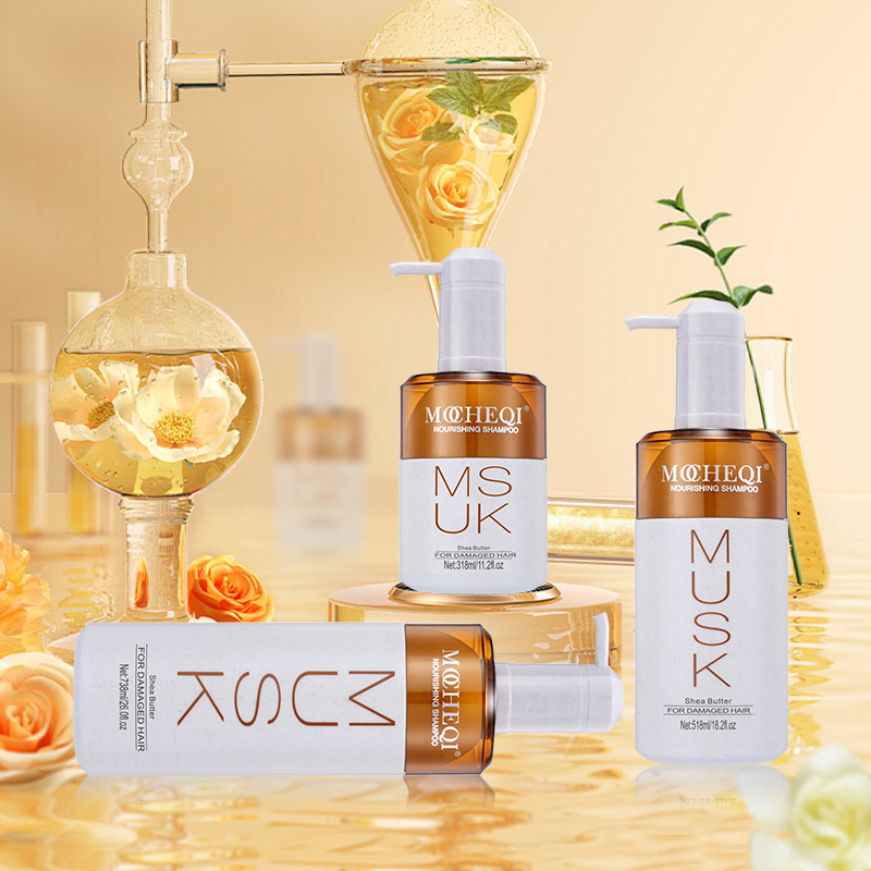 MOCHEQI Private Label Органическое аргановое масло без сульфатов Увлажняющий шампунь Питательный восстанавливающий против вьющихся волос для сухих поврежденных волос 